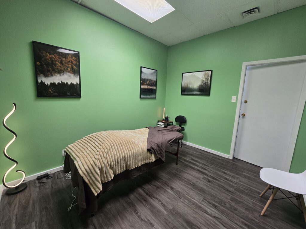 Treatment room at Northwood Wellness Collective